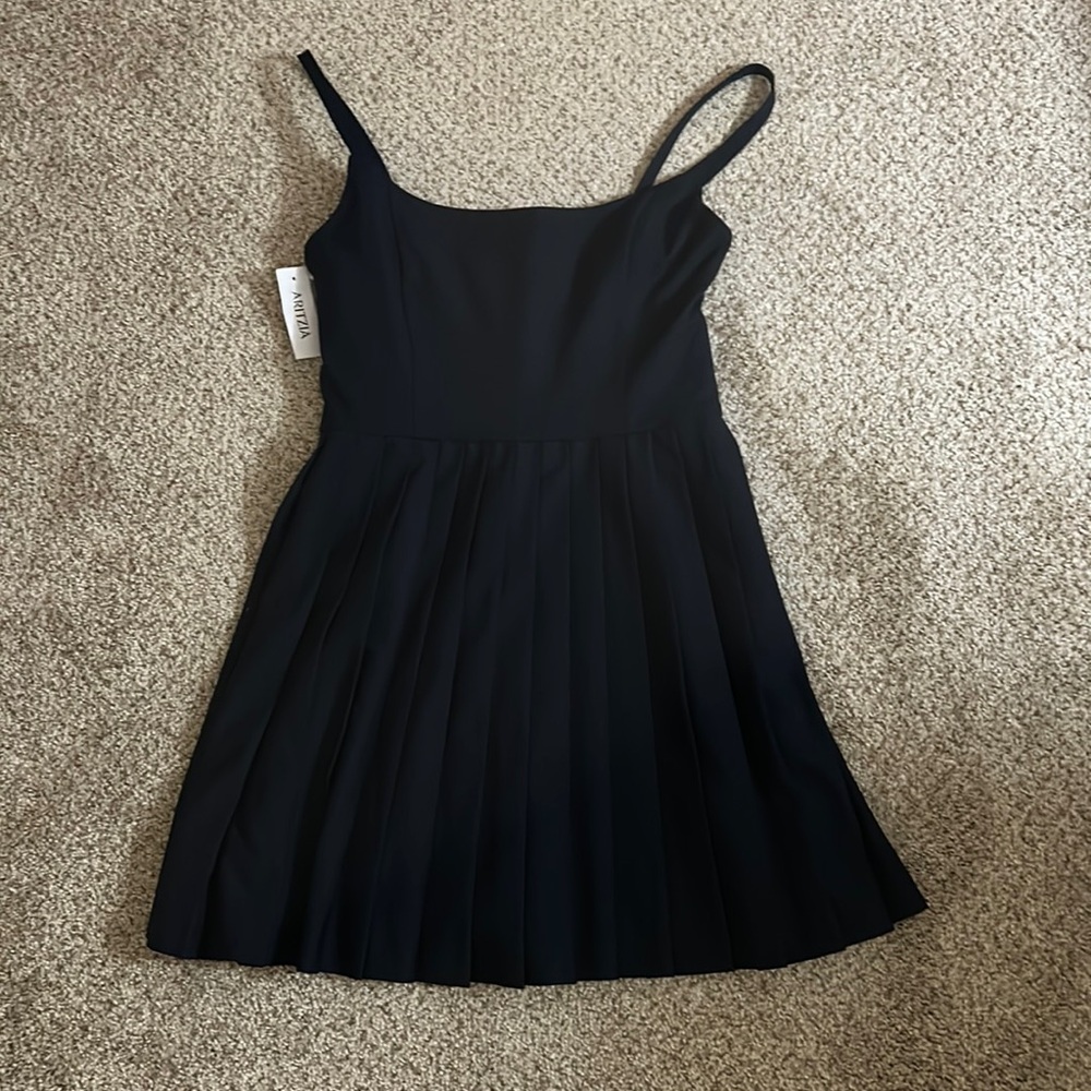 Pleated Aritizia dress